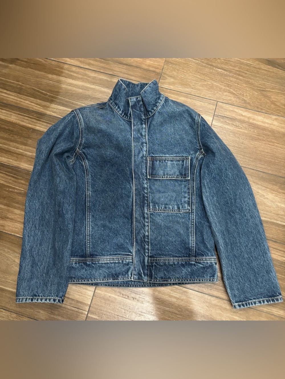 Nili Lotan Blue Denim Jacket
